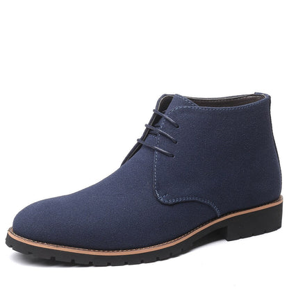 Herren Wildleder-Knöchelstiefel Für Lässige Frühlingsmode-6