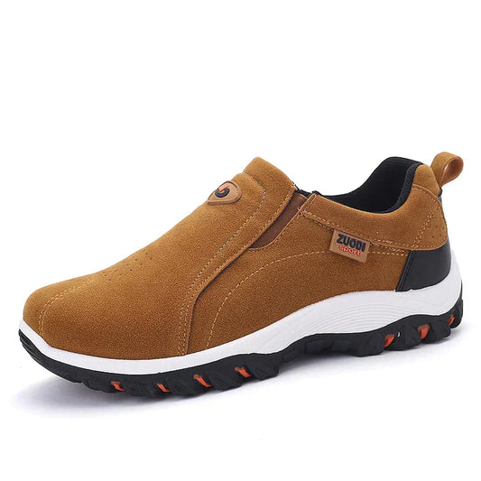 Orthopädische Slip-On Turnschuhe Herren mit Memory Foam und Rutschfester Gummisohle für Komfort und Unterstützung-1