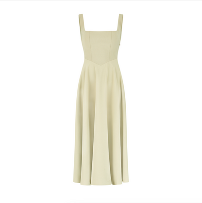 Variant image for Elegantes Weißes Midi-Kleid Damen, Schmeichelhafte Silhouette, Vielseitig Für Festliche Kleider und Hochzeitsgast-15
