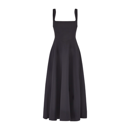 Variant image for Elegantes Weißes Midi-Kleid Damen, Schmeichelhafte Silhouette, Vielseitig Für Festliche Kleider und Hochzeitsgast-8