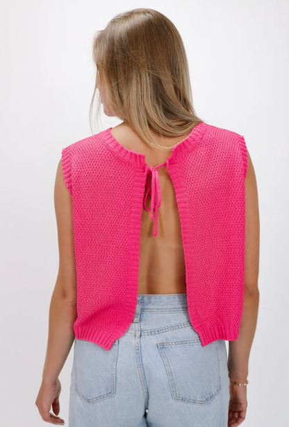 Boxy Strick Damen Top - Bequemes Oberteil Für Sommerveranstaltungen, Stilvolles Tops Damen-6