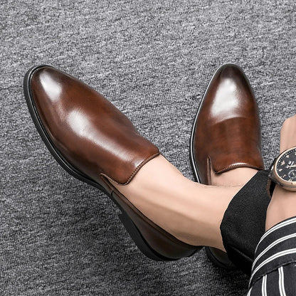 Klassische Herren Schuhe Im Lässigen Geschäftsstil Für Komfort Und Eleganz-6