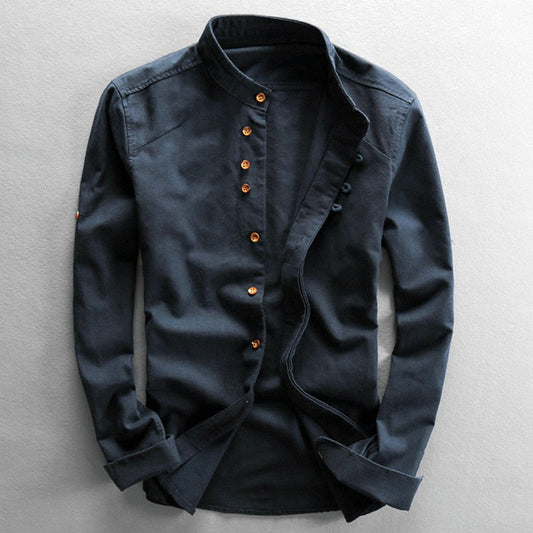 Men’s Japanese-Inspired Elegant Shirt Timeless Modern Design