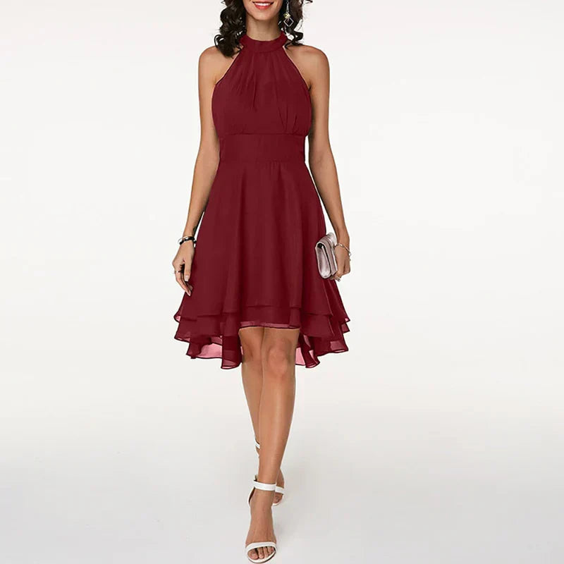 Variant image for Elegantes Damenkleid mit Rüschen für Sommer und Festliche Anlässe – Leicht und Komfortabel-29