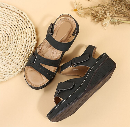 Orthopädische Sommersandalen Damen, Atmungsaktives Design, Unterstützender Fit, Elegant und Komfortabel für den Alltag
