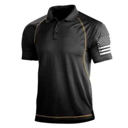Sommer-Wander-T-Shirt Herren Lässig Atmungsaktiv Sport T-Shirts Männer für Outdoor Aktivitäten-2