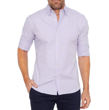 Variant image for Herrenhemd Casual Oxford mit Reißverschluss - Elastische Baumwolle, Schlanker Schnitt für Alle Jahreszeiten-15