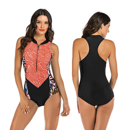 Sportlicher Damen Badeanzug – aufregendes Design, schnell trocknendes Material, für Strand und Pool 1