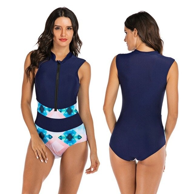 Sportlicher Damen Badeanzug – aufregendes Design, schnell trocknendes Material, für Strand und Pool 10
