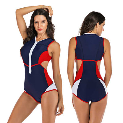 Sportlicher Damen Badeanzug – aufregendes Design, schnell trocknendes Material, für Strand und Pool 2