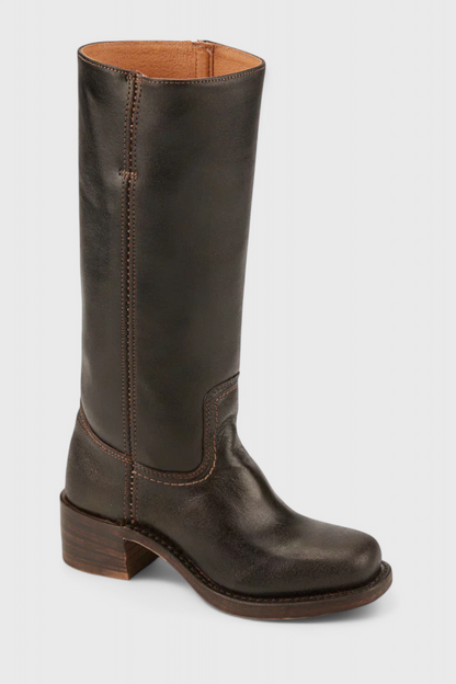 Elegant Women’s Knee High Boots Timeless Style with Supportive Heel