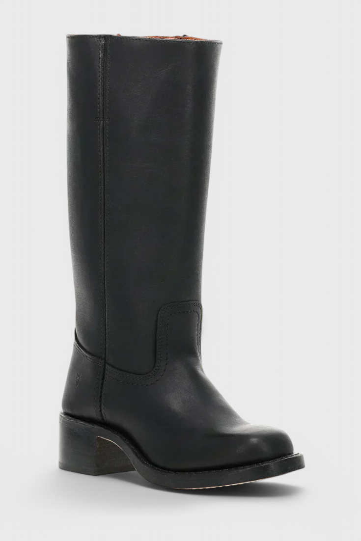 Elegant Women’s Knee High Boots Timeless Style with Supportive Heel