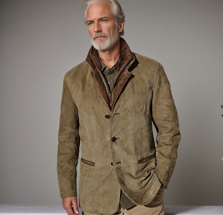 Men’s Retro Style Coat Elegant Tailored Design for Every Occasion