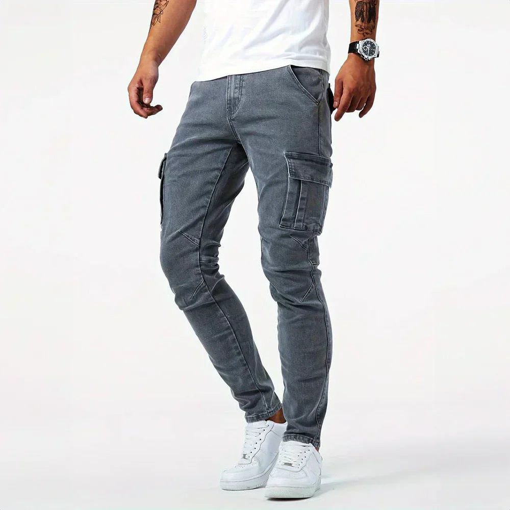 Stretch-Jeans Herren - Komfortable Passform Mit Funktionalen Taschen-2
