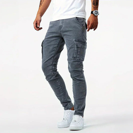 Stretch-Jeans Herren - Komfortable Passform Mit Funktionalen Taschen-1