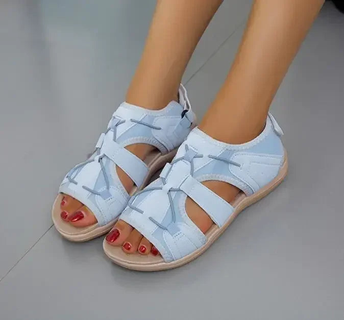 Unterstützende Damen-Sandalen – Keilabsatz, Nano-Schaumsohle, für Alltag 2