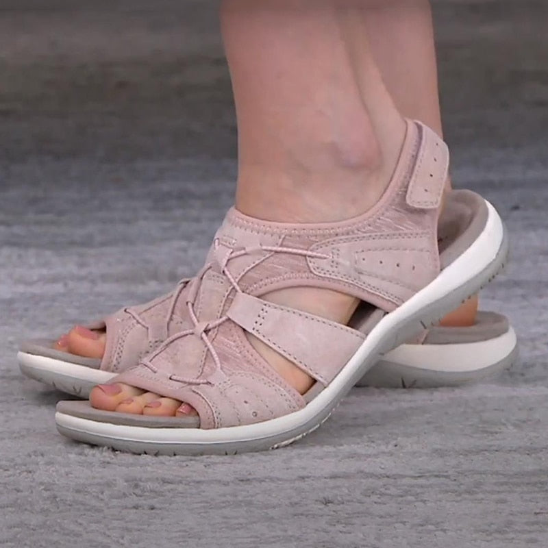 Unterstützende Damen-Sandalen – Keilabsatz, Nano-Schaumsohle, für Alltag 4