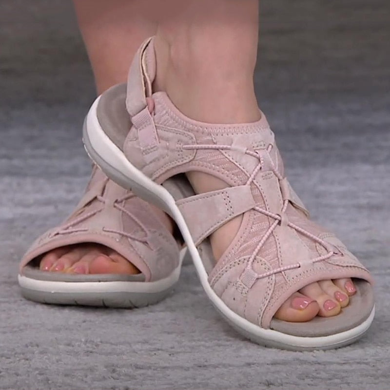 Unterstützende Damen-Sandalen – Keilabsatz, Nano-Schaumsohle, für Alltag 6