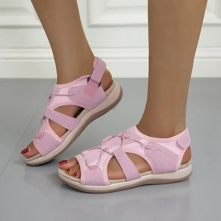 Unterstützende Damen-Sandalen – Keilabsatz, Nano-Schaumsohle, für Alltag 7