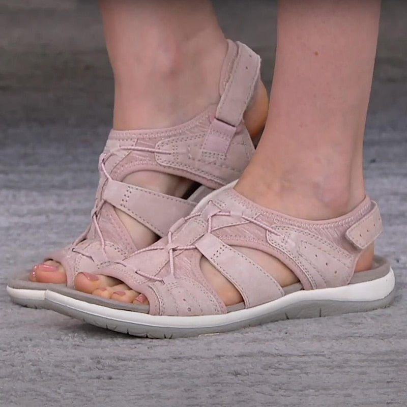 Unterstützende Damen-Sandalen – Keilabsatz, Nano-Schaumsohle, für Alltag 9
