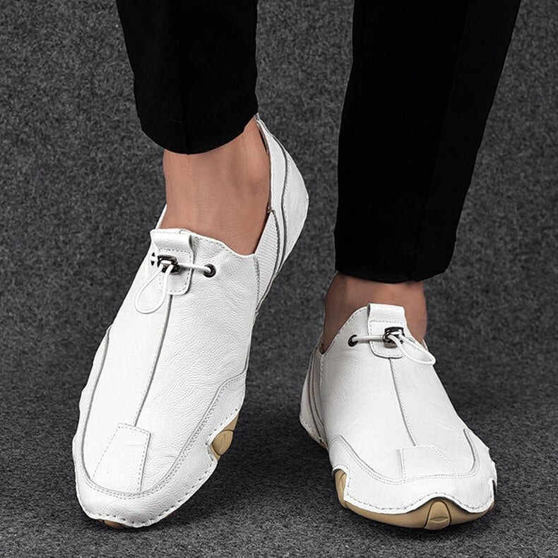 Variant image for Herren Schuhe Penny-Ladungen Aus Echtem Leder - Freizeit- Und Formelle Schuhe, Leichter Komfort, In Mehreren Größen Erhältlich-31