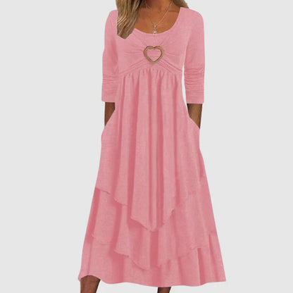 Vielseitiges Damen Sommerkleid – A-Linien Schnitt, hochwertiger Polyester, für jeden Anlass 2