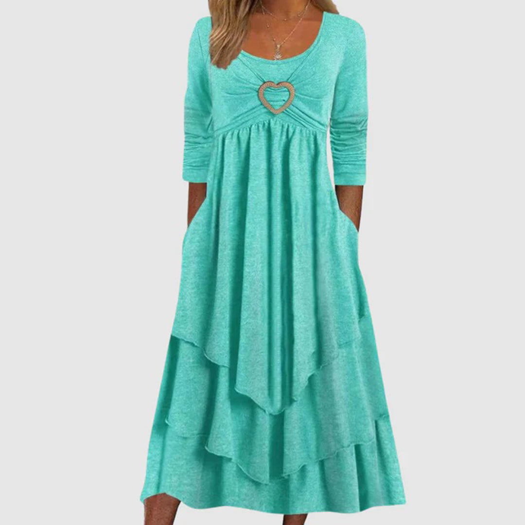 Vielseitiges Damen Sommerkleid – A-Linien Schnitt, hochwertiger Polyester, für jeden Anlass 5