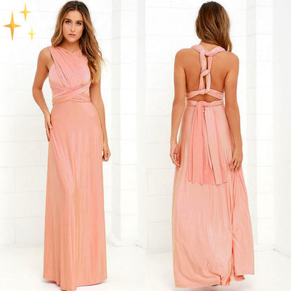 Vielseitiges Damen Wickelkleid – leichter, elastischer Stoff, für Hochzeitsgast oder festliche Anlässe 1