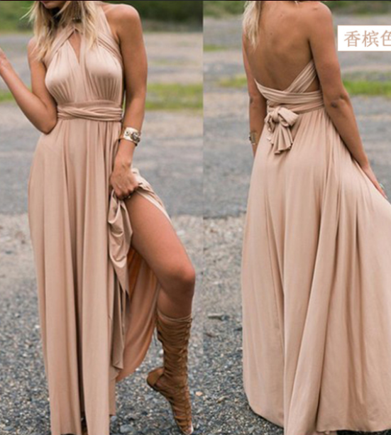Vielseitiges Damen Wickelkleid – leichter, elastischer Stoff, für Hochzeitsgast oder festliche Anlässe 13