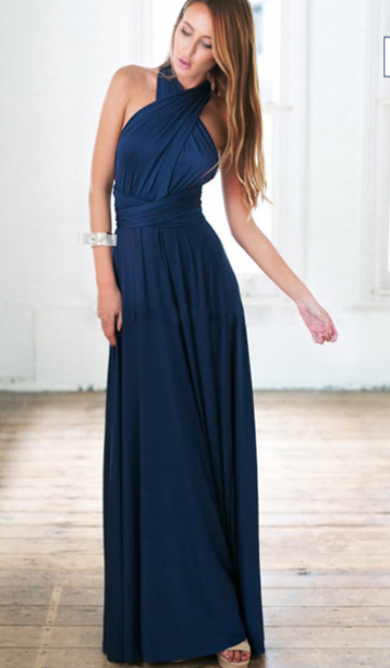 Vielseitiges Damen Wickelkleid – leichter, elastischer Stoff, für Hochzeitsgast oder festliche Anlässe 5