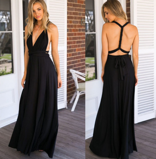 Vielseitiges Damen Wickelkleid – leichter, elastischer Stoff, für Hochzeitsgast oder festliche Anlässe 7