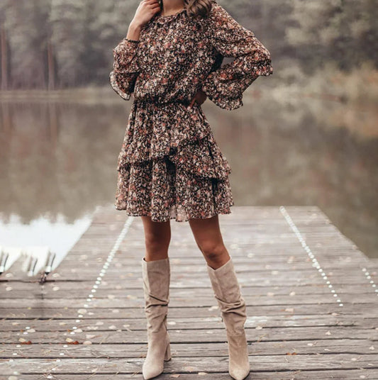 Vielseitiges & komfortables Damen Rüschenkleid – atmungsaktives Design, nachhaltiges Material, für jede Gelegenheit 0