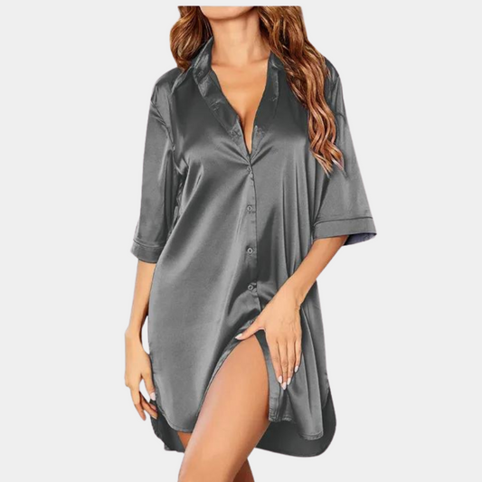 Weiche & elegante Damen Schlafkleid – atmungsaktiv, für entspannte Nächte 0