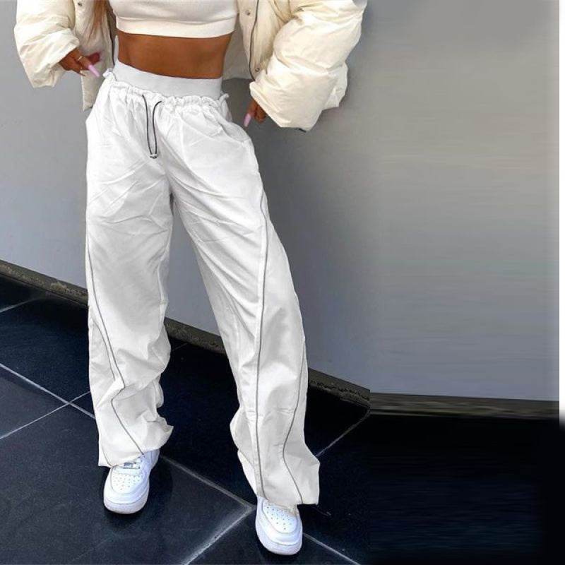 Bequeme Jogginghose Herren Mit Verstellbarer Taille Und Taschen Für Freizeit Und Sport-5
