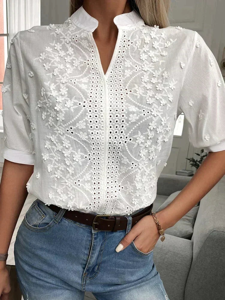 Elegantes Damen-Top Mit Schmeichelndem Schnitt Für Festliche Anlässe – Vielseitige Tops Damen-4