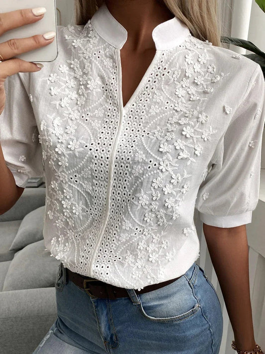 Elegantes Damen-Top Mit Schmeichelndem Schnitt Für Festliche Anlässe – Vielseitige Tops Damen-1