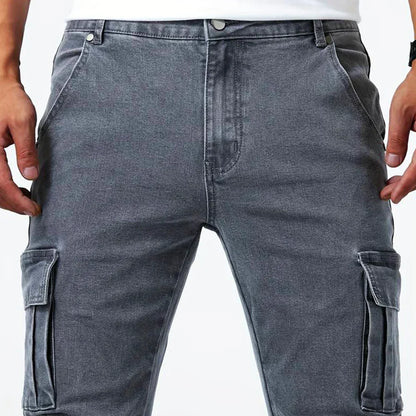 Stretch-Jeans Herren - Komfortable Passform Mit Funktionalen Taschen-5