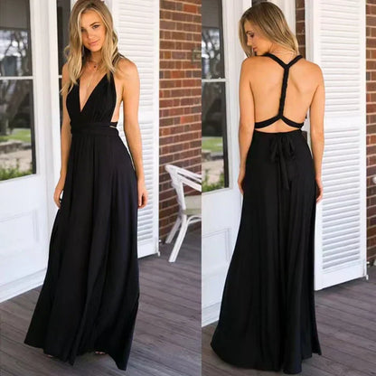 Variant image for Chic Damen Wickelkleid Mit Elastischer Taille, Atmungsaktiv Für Sommer Und Festliche Anlässe, Ideal Als Kleid Hochzeitsgast-31