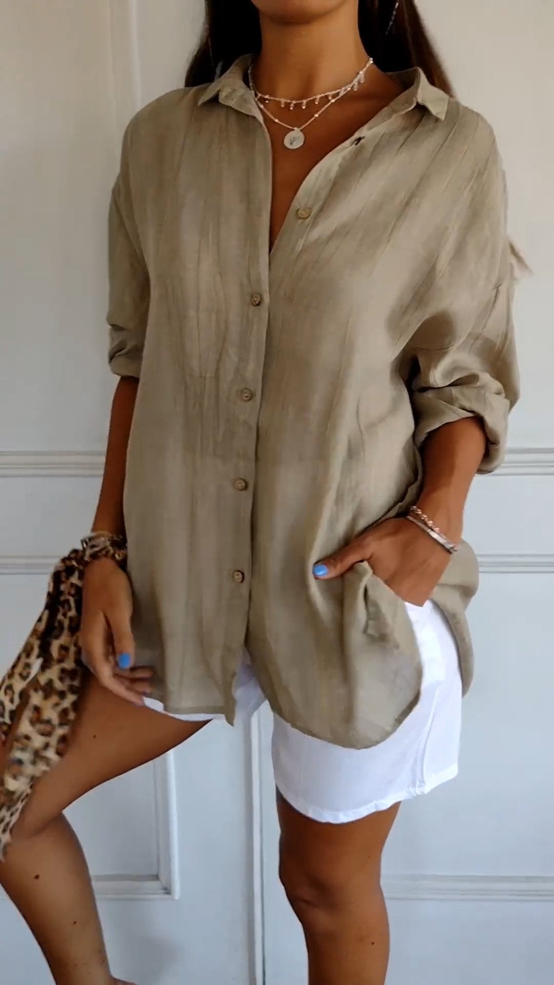 Schicke Damenbluse Mit Schmeichelhaftem Schnitt Für Elegante Anlässe - Vielseitige Bluse Für Büro Und Freizeit-4