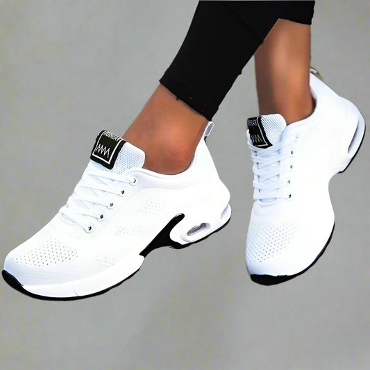 Orthopädische Sportschuhe für Fersenschmerzen, Schockabsorbierende Turnschuhe mit 4 cm Sohle für Aktiven Lebensstil-1