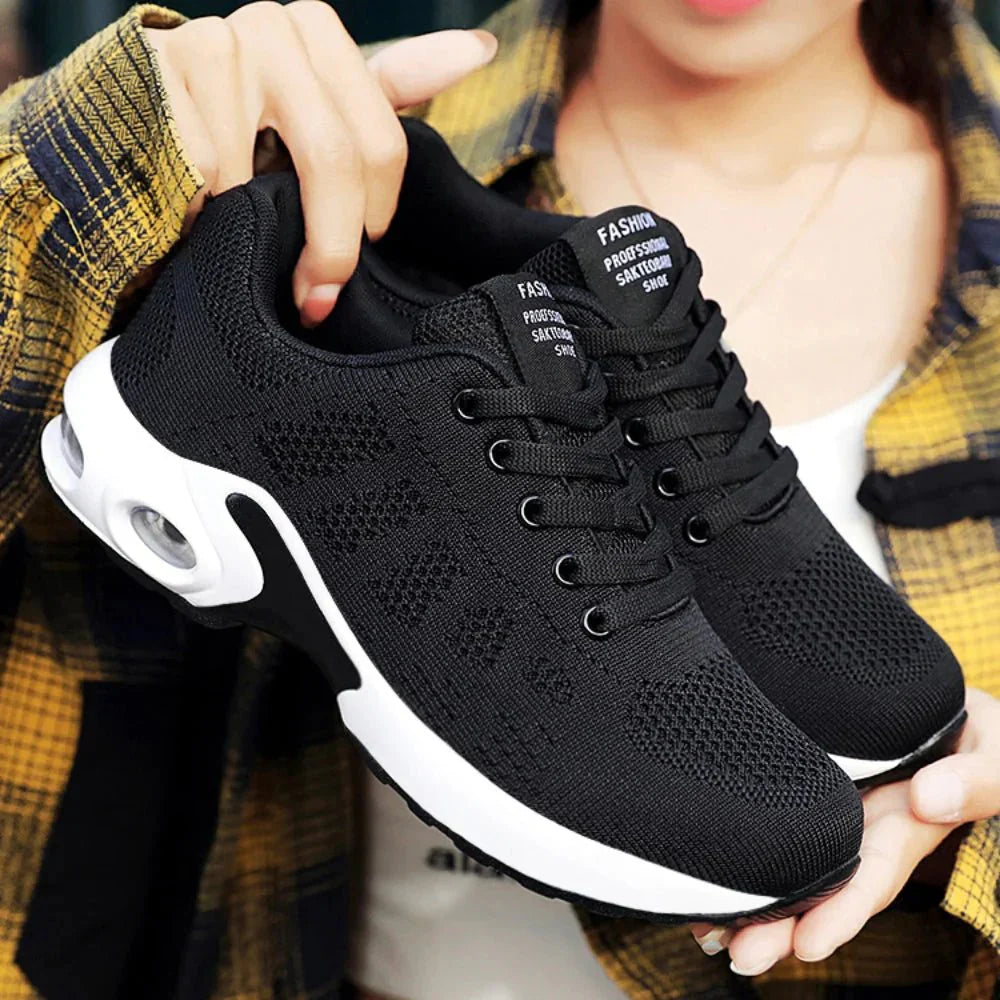 Orthopädische Sportschuhe für Fersenschmerzen, Schockabsorbierende Turnschuhe mit 4 cm Sohle für Aktiven Lebensstil-5