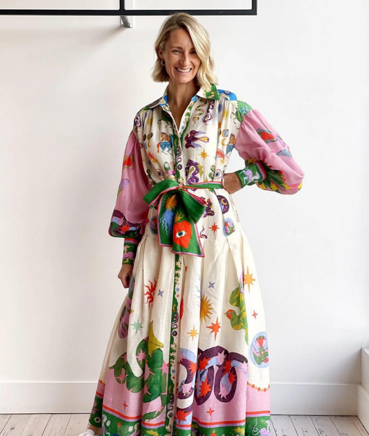 Elegantes Italienisches Maxikleid Für Damen Mit Schmeichelhafter Silhouette - Vielseitiges Maxikleid Sommer Für Alle Anlässe