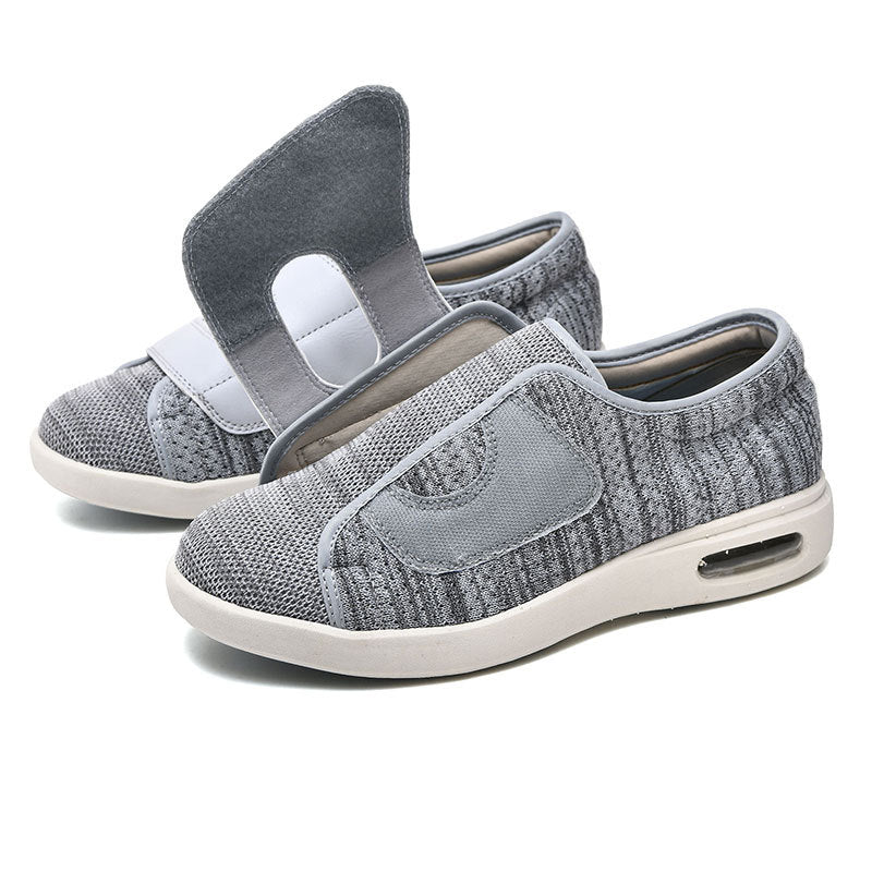 Variant image for Extra Breite Diabetikerschuhe Für Geschwollene Füße Mit Verstellbaren Klettverschlüssen Und Atmungsaktivem Obermaterial-2