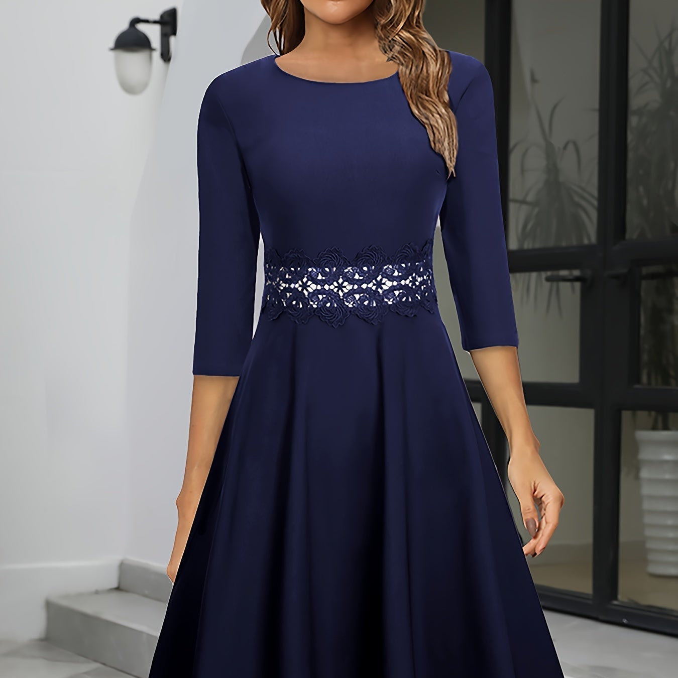 Women’s Midi Christmas Dress Sophisticated Design for Formal Events