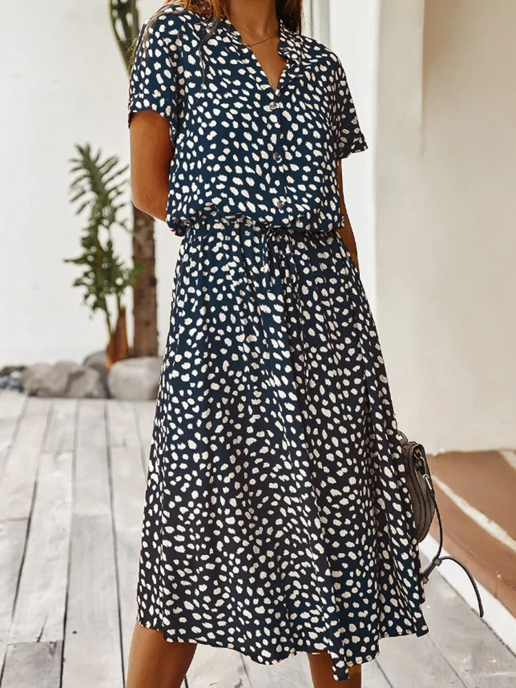 Variant image for Elegantes Knielanges Damenkleid Mit Schmeichelhaftem Schnitt Für Hochzeitsgäste - Festliche Kleider Damen-25