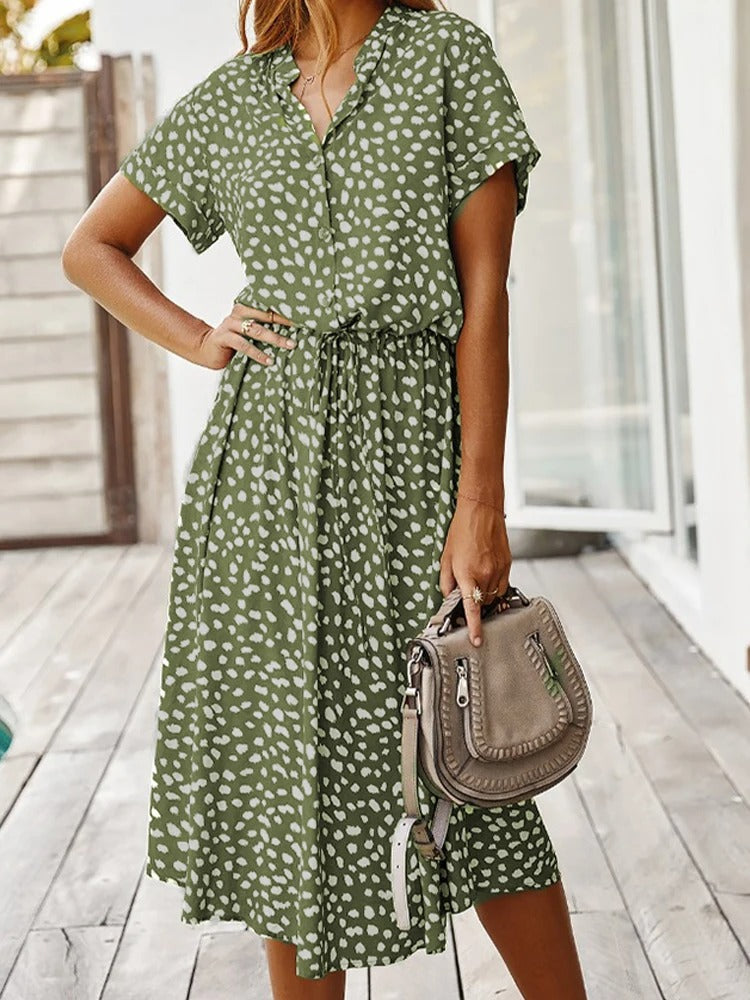 Variant image for Elegantes Knielanges Damenkleid Mit Schmeichelhaftem Schnitt Für Hochzeitsgäste - Festliche Kleider Damen-7
