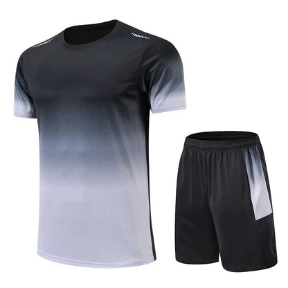 Variant image for Passendes Trainingseinsatzset Damen – Leichtes T-Shirt und Shorts Sportbekleidung Damen für Vielseitige Sportliche Aktivitäten-36