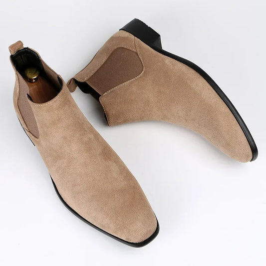 Sleek Men’s Chelsea Boots Classic Slip-On Style for Smart Looks