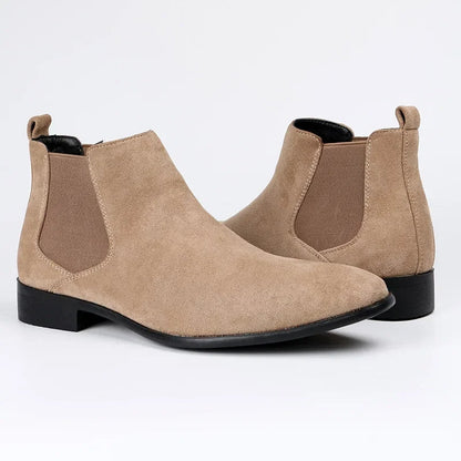 Sleek Men’s Chelsea Boots Classic Slip-On Style for Smart Looks