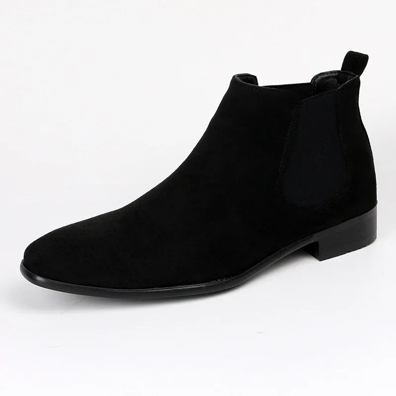 Sleek Men’s Chelsea Boots Classic Slip-On Style for Smart Looks